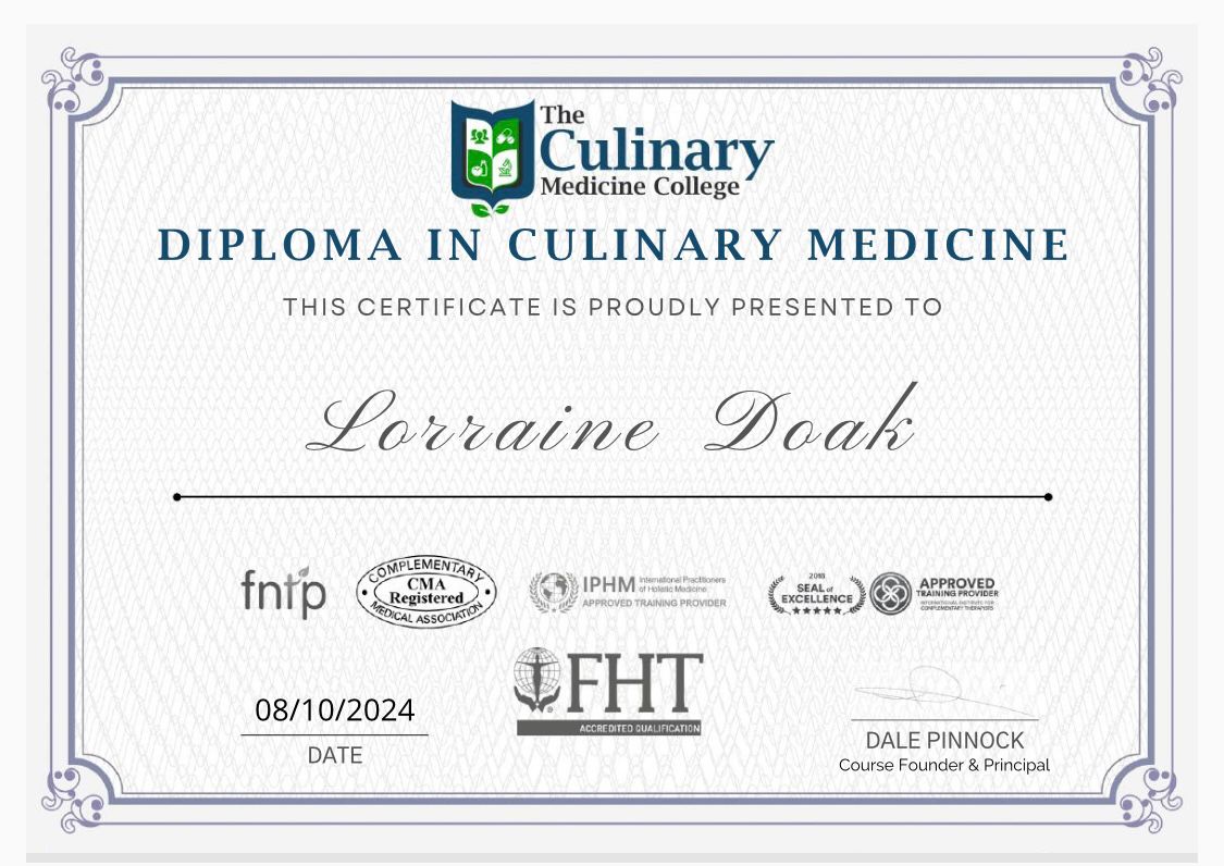 Diploma in Culinary Medicine